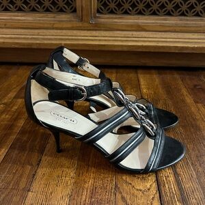 COACH Strappy Heel